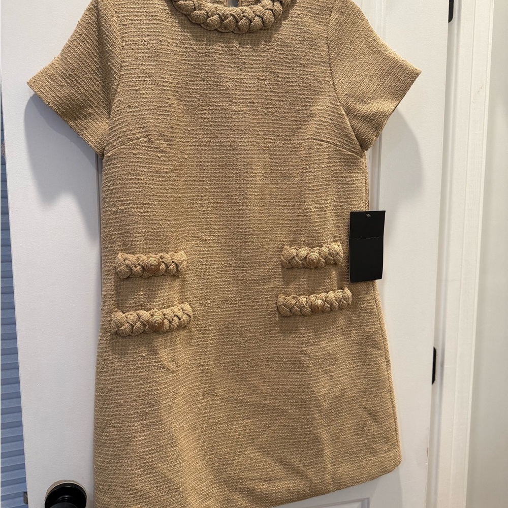 NWT tuckernuck croissant tweed Jackie Dress